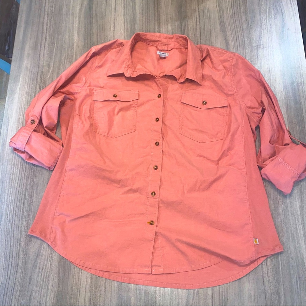Carhartt Rugged Flex Relaxed Fit Roll Tab shirt